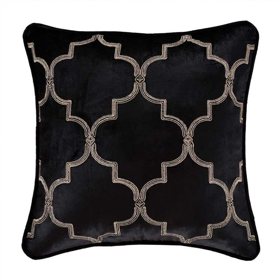 Windham Black 4Piece Comforter Set By J Queen Latest Bedding