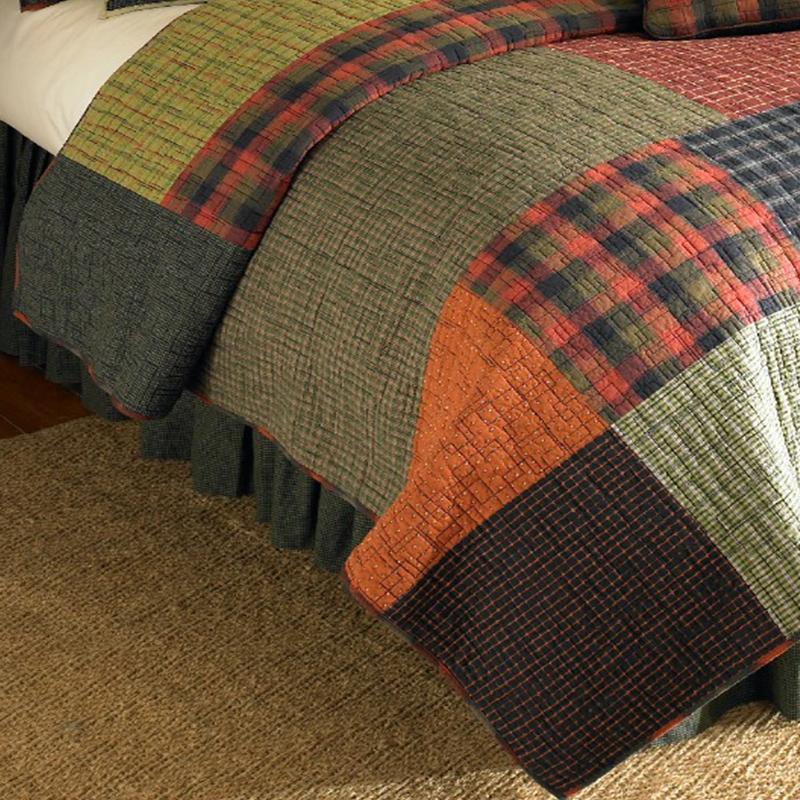 Woodland Square 3-Piece Cotton Quilt Set Quilt Sets By Donna Sharp