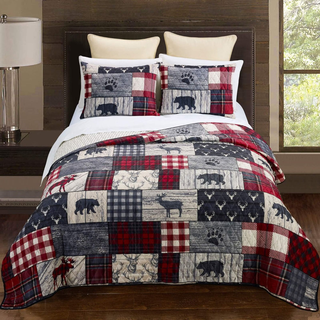 Your Lifestyle by Timber 3-Piece Quilt Set Quilt Sets By Donna Sharp