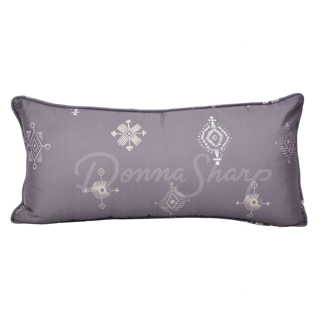 Wyoming "Emblem" Oblong Decorative Throw Pillow 22" x 11" Throw Pillows By Donna Sharp