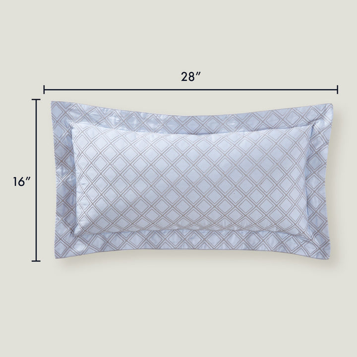 Hira Decorative Lumbar Pillow | 100% Certified Giza Egyptian Cotton Throw Pillows By Pure Parima