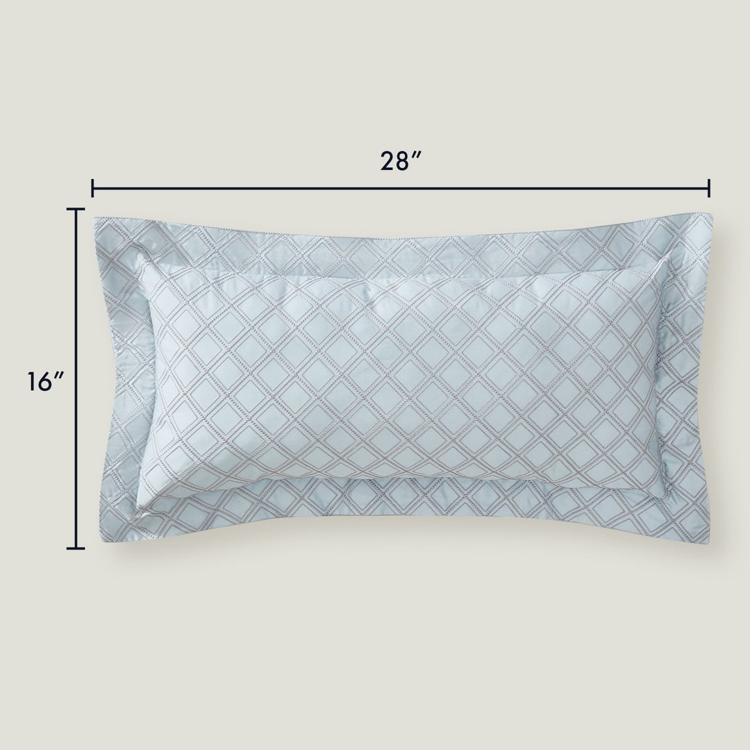 Hira Decorative Lumbar Pillow | 100% Certified Giza Egyptian Cotton Throw Pillows By Pure Parima