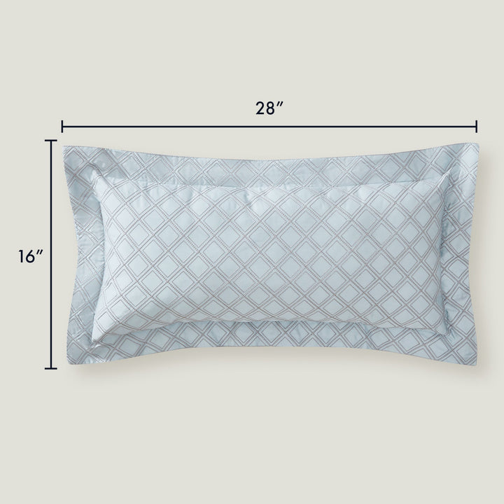 Hira Decorative Lumbar Pillow | 100% Certified Giza Egyptian Cotton Throw Pillows By Pure Parima