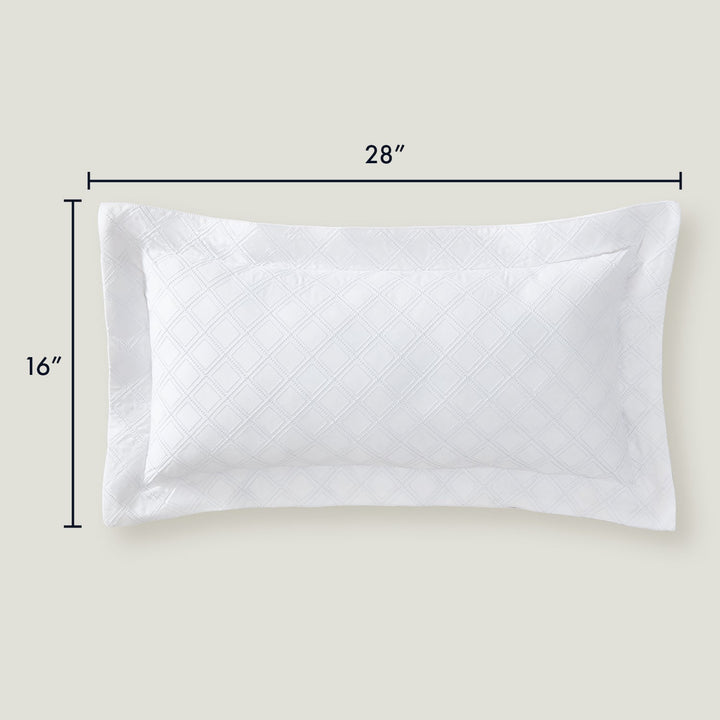 Hira Decorative Lumbar Pillow | 100% Certified Giza Egyptian Cotton Throw Pillows By Pure Parima