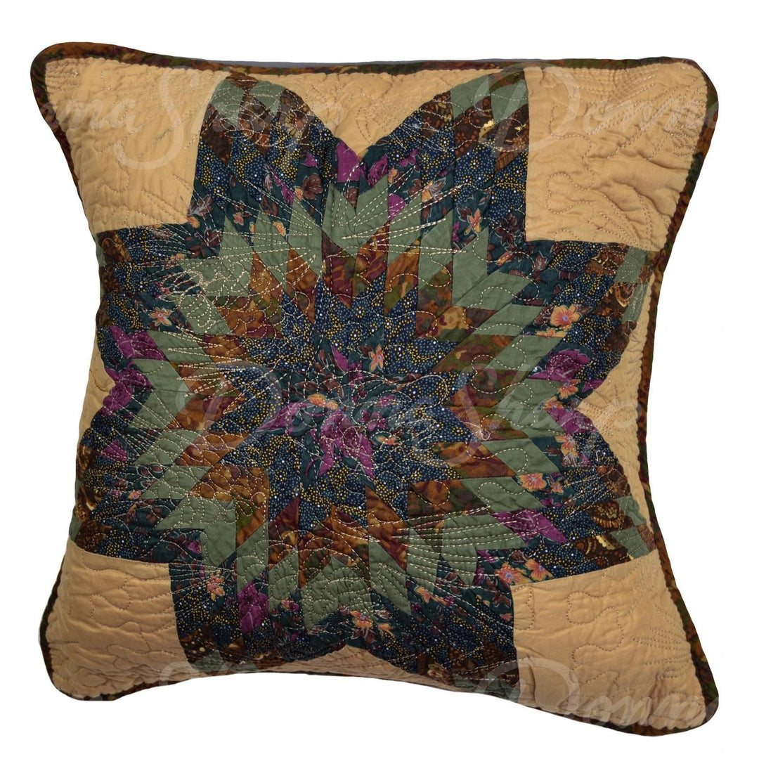 Forest Star Decorative Throw Pillow 15" x 15" Throw Pillows By Donna Sharp