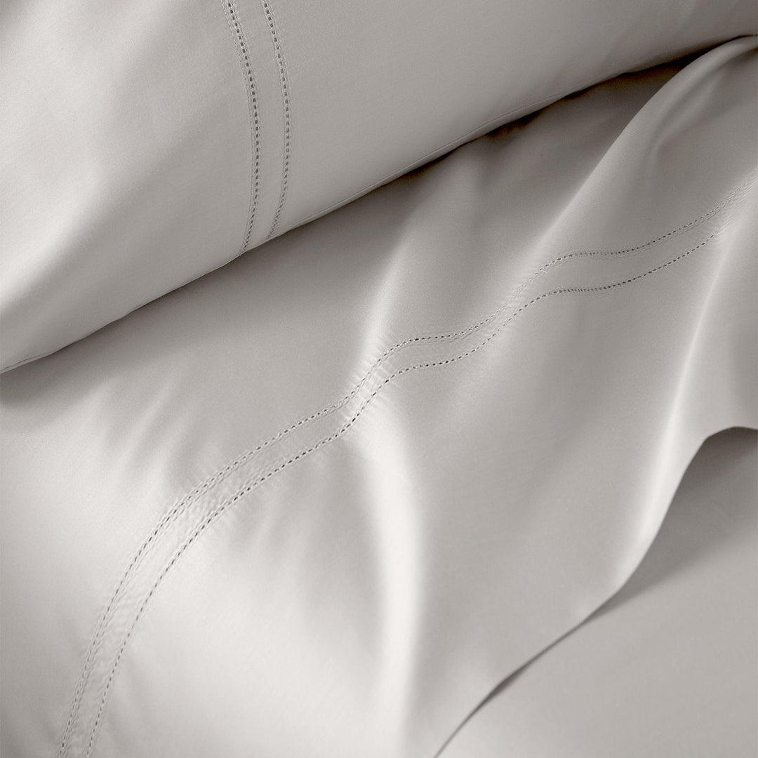 Yalda Grey Sheet Set | 100% Certified Giza Egyptian Cotton Sheet Set By Pure Parima