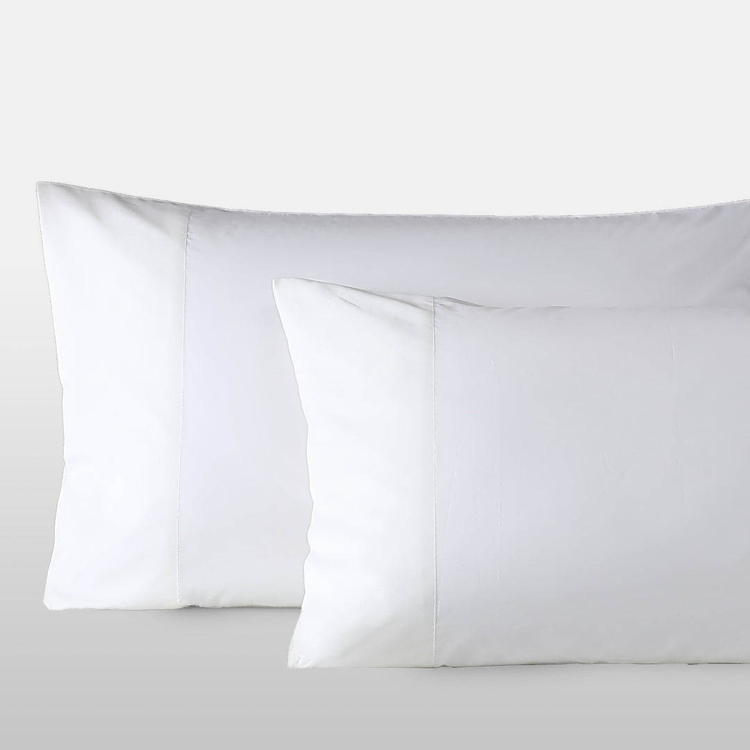 Ultra Percale Pillowcase Set | 100% Certified Giza Egyptian Cotton | Hotel Collection Pillowcase By Pure Parima